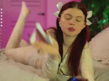 ambershoney — GOAL: panties between pussy lips [57 tokens remaining] Welcome to my room! #submissive #18 #redhead #daddysgirl #feet