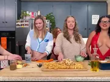 nakedbakers — Titty sucking orgy! (goal 5 of 8) [1915 tokens left] Naked Dinner Party - Stuffing Pot Pie