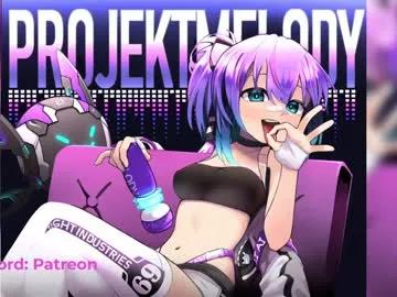 Freechat projektmelody on Chaturbate