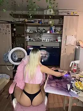 StripChat -Sexy_Barbie- is Freechat -Sexy_Barbie- — nakedoil+fingerass+ridedildo+cum