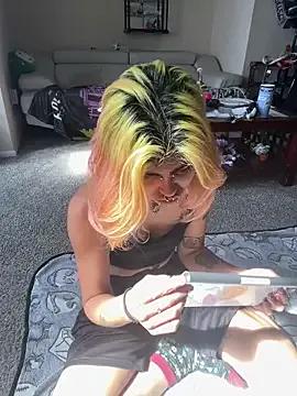 Harley_cams — Naked stretching