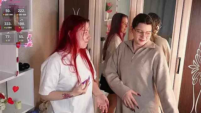 LaureenBetterley — Kate plays with Anna's feet