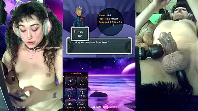 Solumi — Put Lovense Wand On Cage and switch game